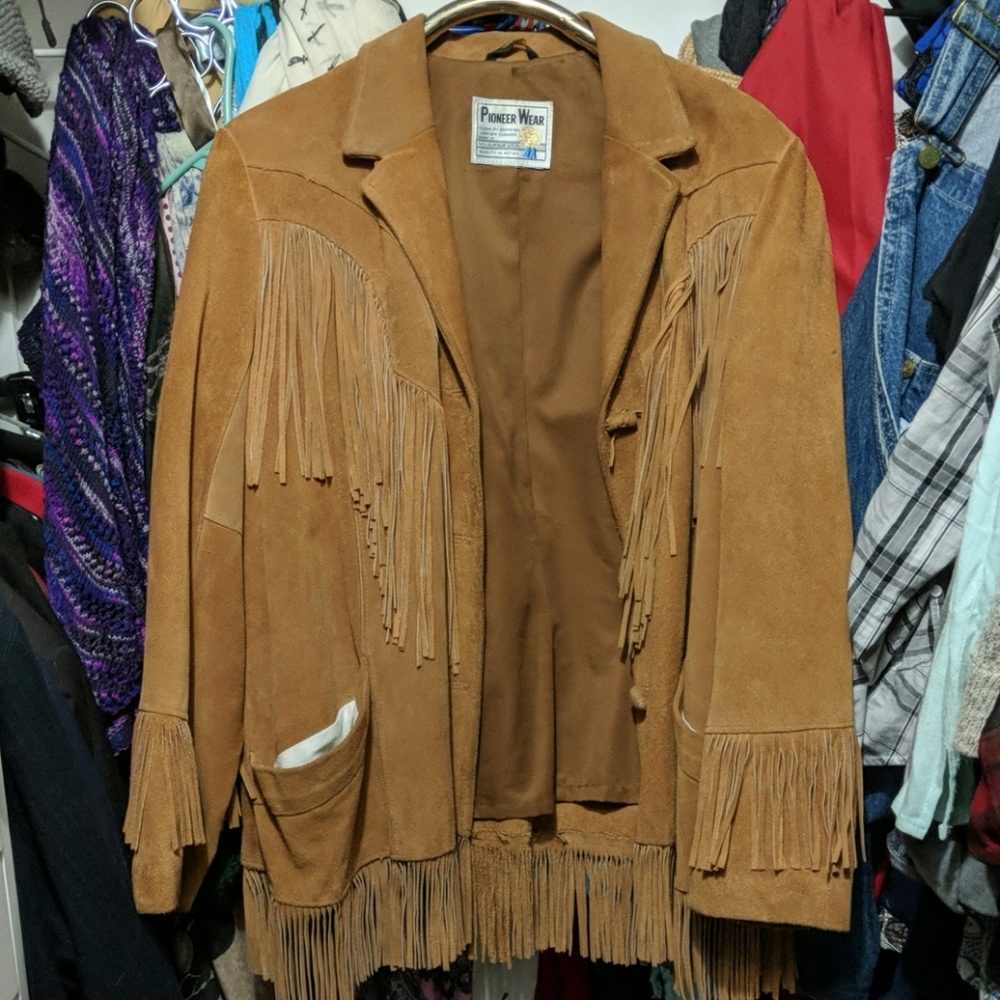 Pioneer Wear Fringe Leather Jacket